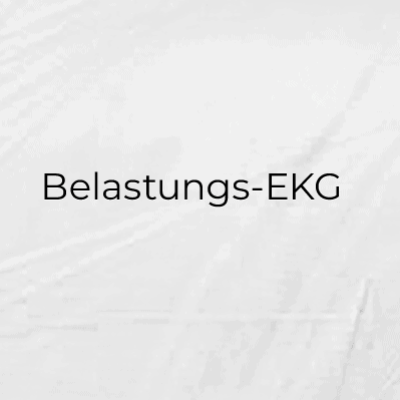 Belastungs-EKG